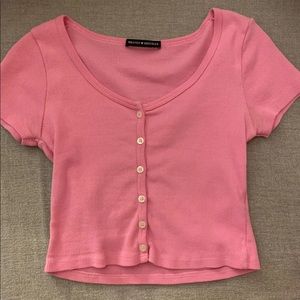 Pink Zelly Top, Brandy Melville